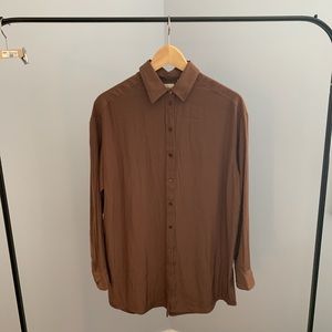 ARITZIA/WILFRED - LOOSE BUTTON DOWN SHIRT